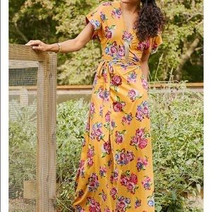 NWT Matilda Jane mustard yellow maxi dress